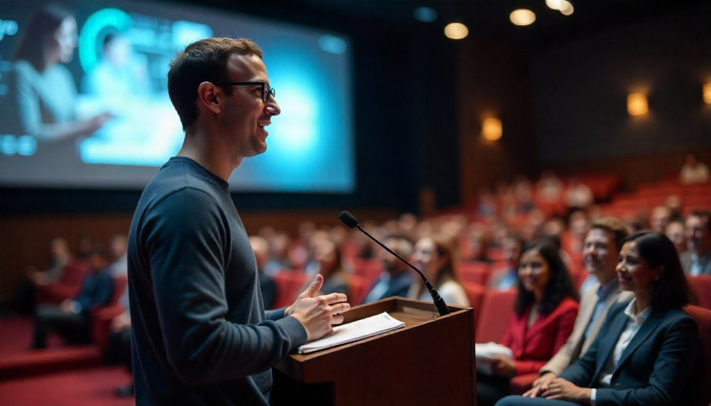 Mark Zuckerberg mobiele toekomst brillen augmented