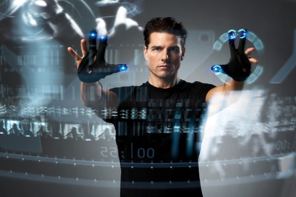 Minority report met Tom Cruise