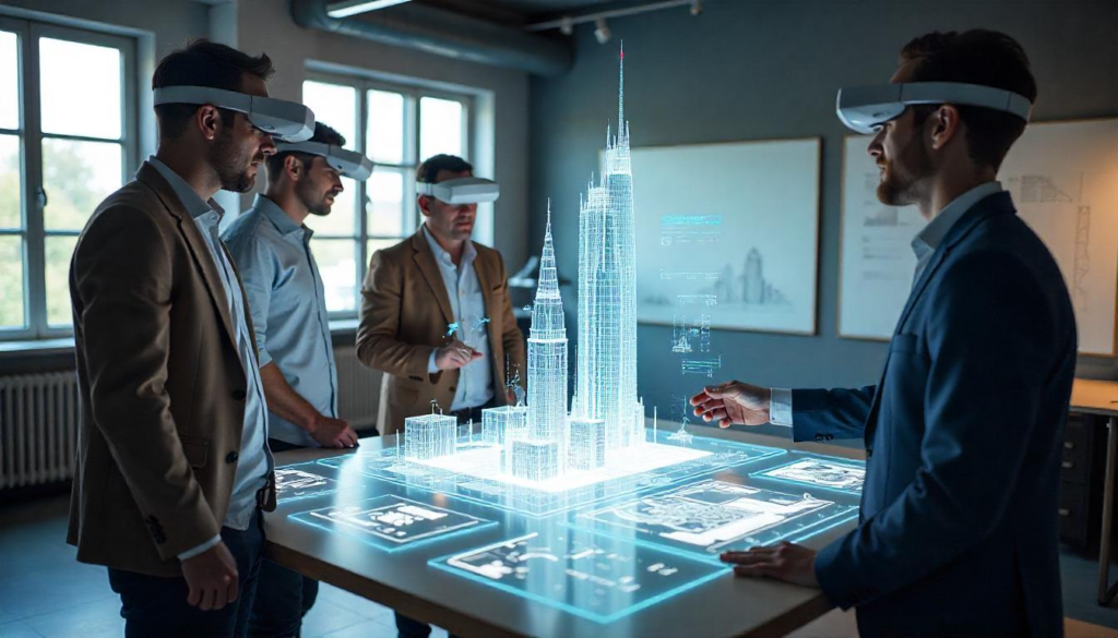 Architecten gebruiken mixed reality om hun projecten te bekijken en aan te passen.